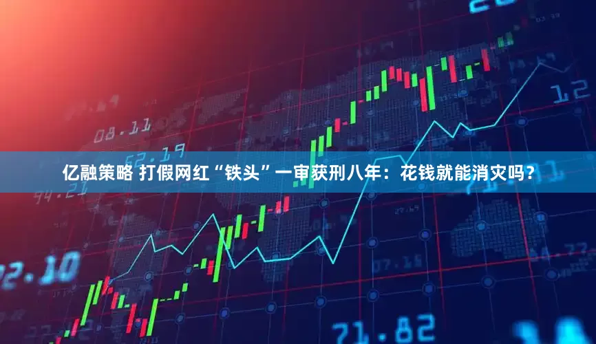亿融策略 打假网红“铁头”一审获刑八年：花钱就能消灾吗？